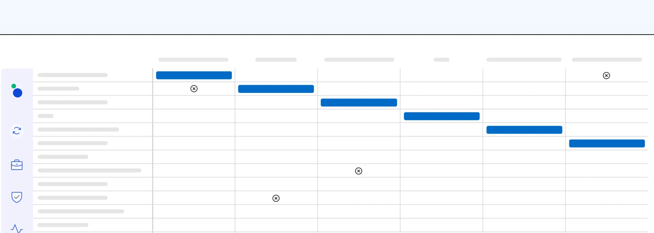Ilustração da tela Segregação de funções